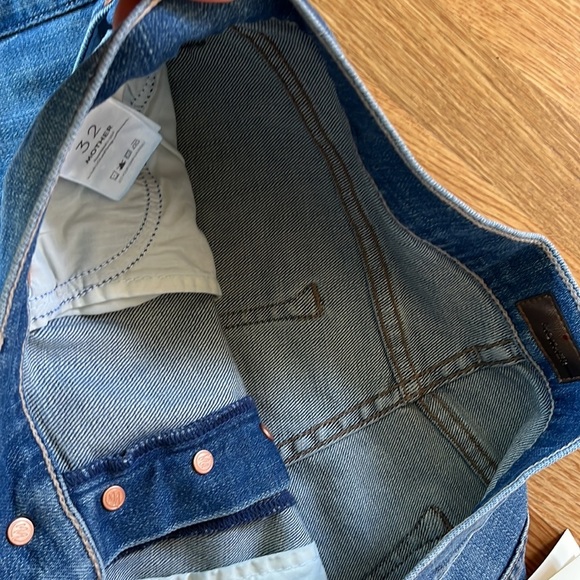 NWT Mother Pixie Dazzler Ankle Fray Beginner’s Luck Size 32 - Picture 8 of 16